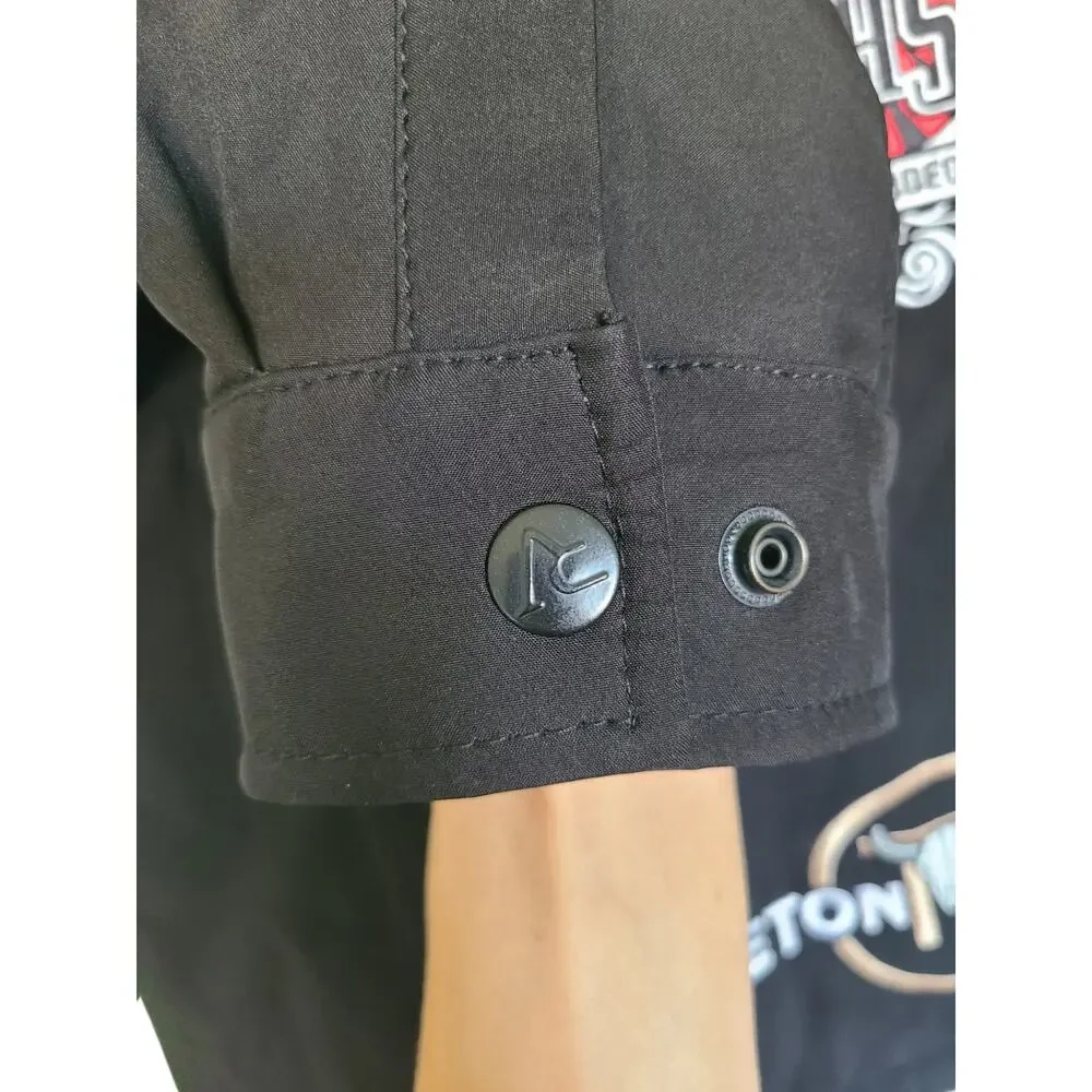 Rodeo Vegas Limited Edition NFR Sponsor Softshell Jacket Black Men's Size Large